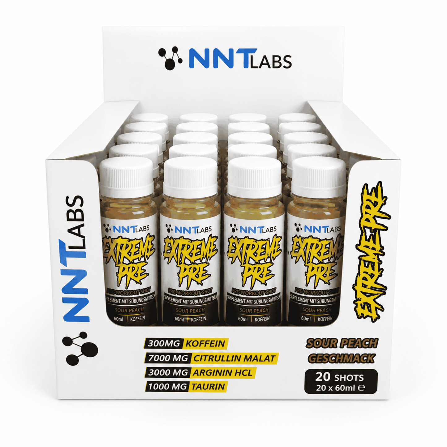 NNT Extreme Pre-Workout Shot 20x60ml