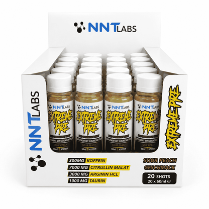 NNT Extreme Pre-Workout Shot 20x60ml