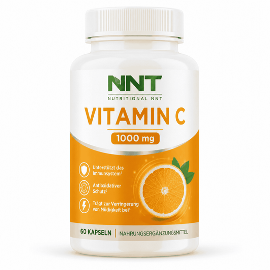 NNT Vitamin C 1000 mg 60 Kapseln - SHOPOUTLET24. Der Protein und Supplement Dealer