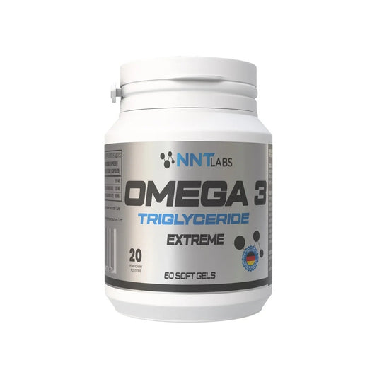 NNT Omega 3 Triglyceride-Extreme 60 Kapseln - SHOPOUTLET24. Der Protein und Supplement Dealer