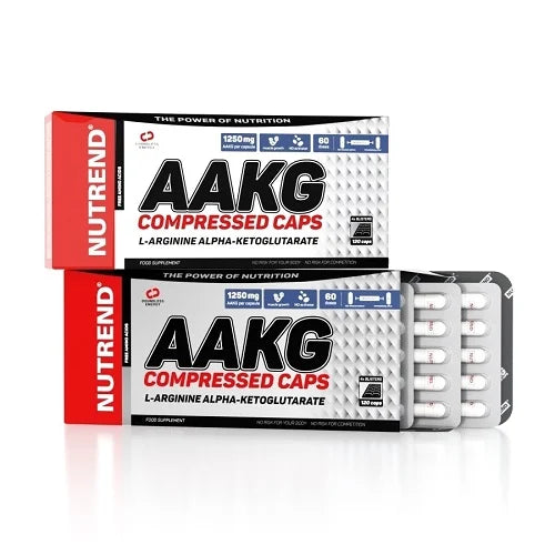 Nutrend AAKG Compressed Kapseln - 120 Kapseln - SHOPOUTLET24. Der Protein und Supplement Dealer