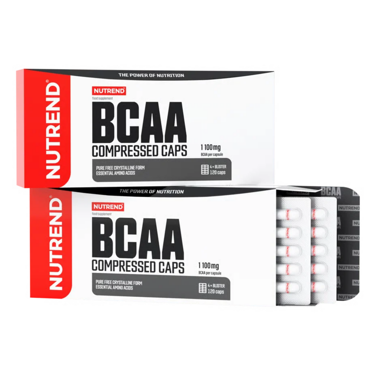 Nutrend BCAA Compressed Kapseln - 120 Kapseln - SHOPOUTLET24. Der Protein und Supplement Dealer