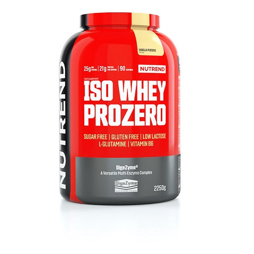 Nutrend ISO WHEY PROZERO 2250g - SHOPOUTLET24. Der Protein und Supplement Dealer