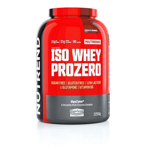 Nutrend ISO WHEY PROZERO 2250g - SHOPOUTLET24. Der Protein und Supplement Dealer