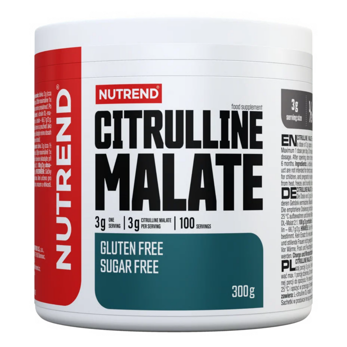 Nutrend Citrulline Malat 300g - SHOPOUTLET24. Der Protein und Supplement Dealer