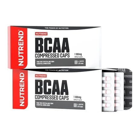 Nutrend BCAA Compressed Kapseln - 120 Kapseln - SHOPOUTLET24. Der Protein und Supplement Dealer