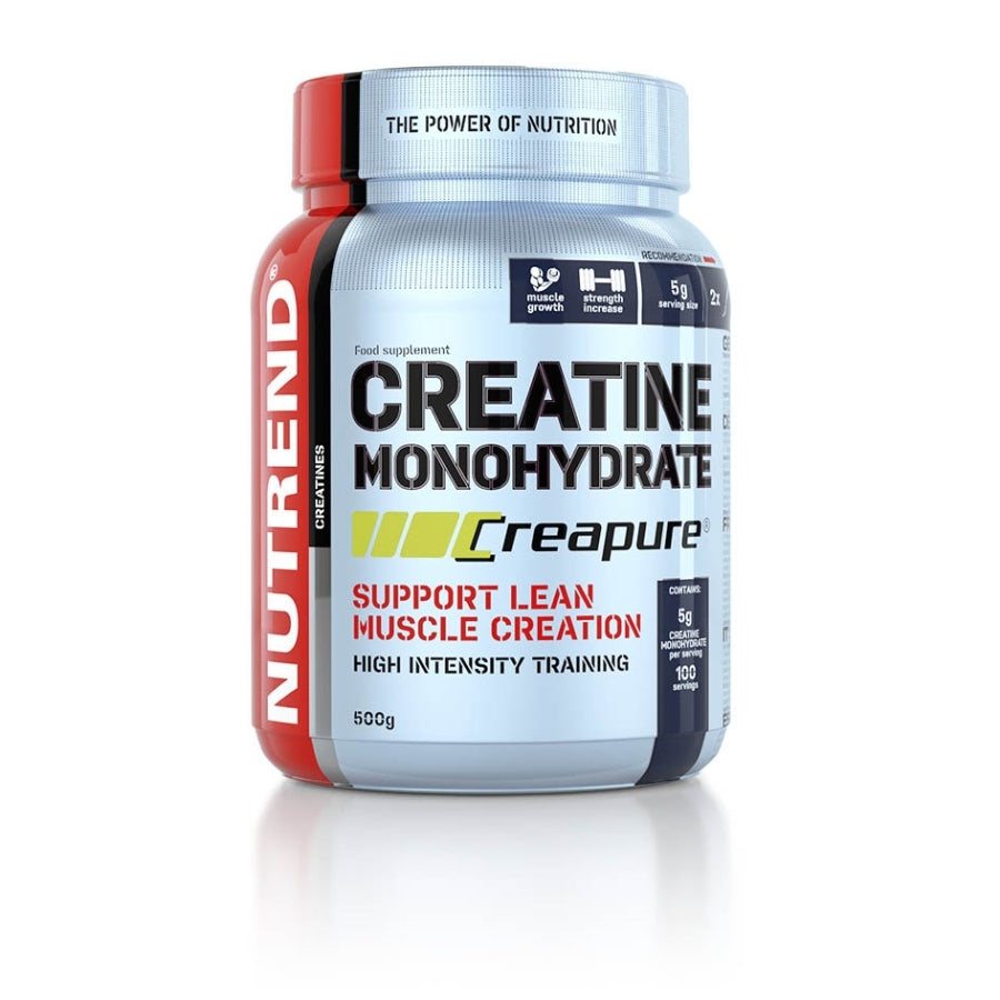 Nutrend Creatine Monohydrate Creapure Powder - 500g - SHOPOUTLET24. Der Protein und Supplement Dealer