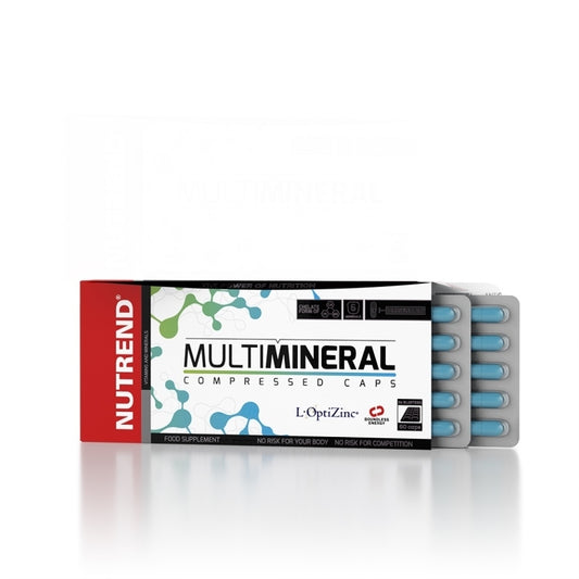 Nutrend Multimineral Compressed Kapseln - 60 Kapseln - SHOPOUTLET24. Der Protein und Supplement Dealer