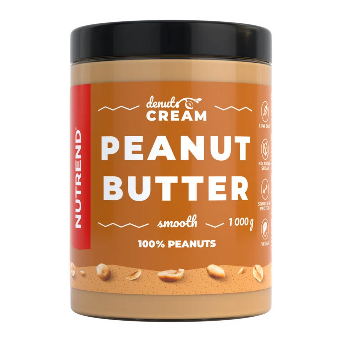 Nutrend DENUTS CREAM 1000g Erdnussbutter