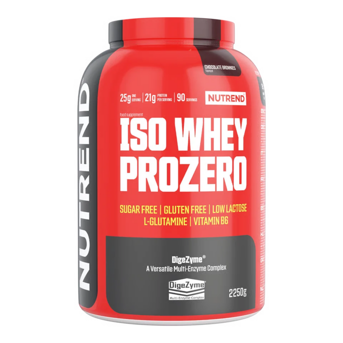 Nutrend ISO WHEY PROZERO 2250g - SHOPOUTLET24. Der Protein und Supplement Dealer