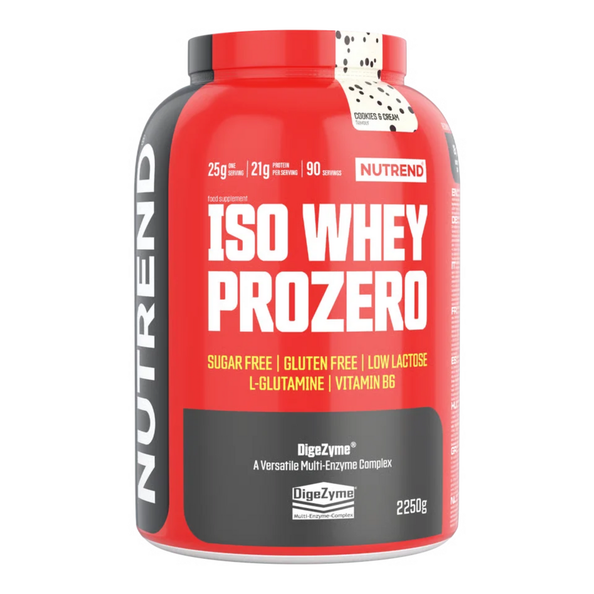 Nutrend ISO WHEY PROZERO 2250g - SHOPOUTLET24. Der Protein und Supplement Dealer