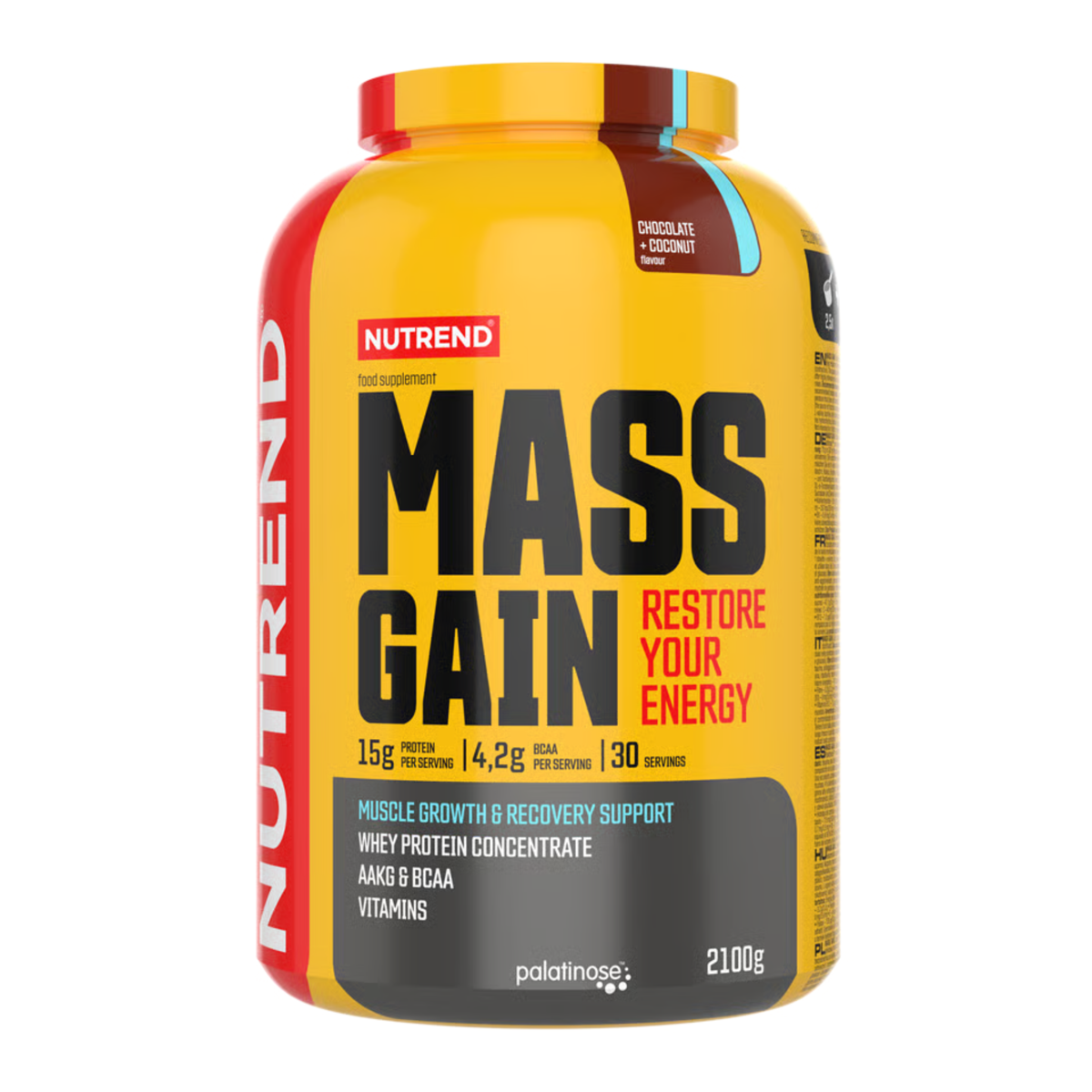 Nutrend Mass Gain 2100g - SHOPOUTLET24. Der Protein und Supplement Dealer