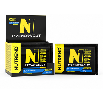 Nutrend N1 Preworkout NEU 10 x 17g PROBEN