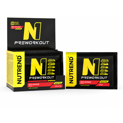 Nutrend N1 Preworkout NEU 10 x 17g PROBEN