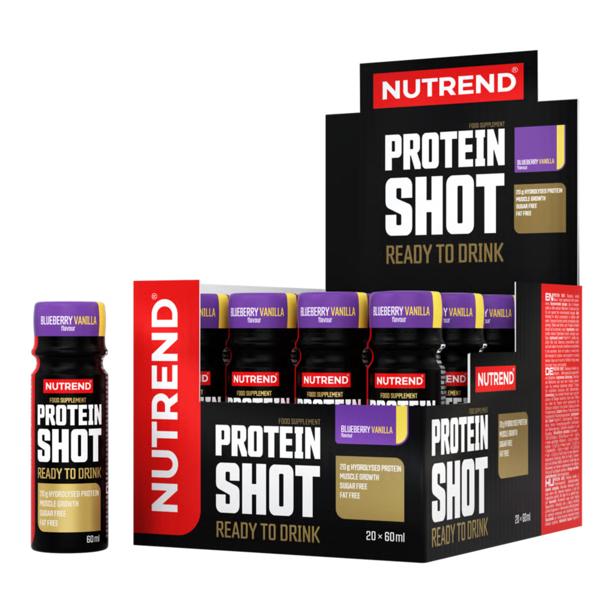 Nutrend Protein Shot 20x60ml