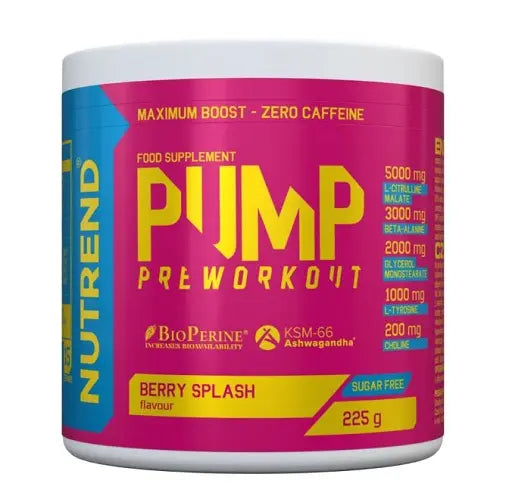 Nutrend Pump PROBEN 10x25g - SHOPOUTLET24. Der Protein und Supplement Dealer