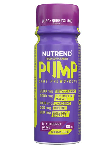 Nutrend PUMP Shot 20x60ml - SHOPOUTLET24. Der Protein und Supplement Dealer