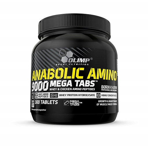 Olimp Anabolic Amino 9000 Mega Caps - 300 Tabletten - SHOPOUTLET24. Der Protein und Supplement Dealer