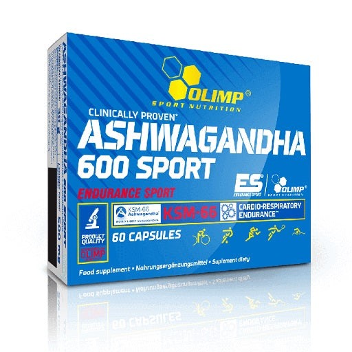 Olimp Ashwagandha 600 Sport 60 Kapslen - SHOPOUTLET24. Der Protein und Supplement Dealer