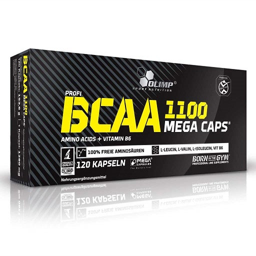 Olimp BCAA Mega Caps - 120 Kapsel - SHOPOUTLET24. Der Protein und Supplement Dealer