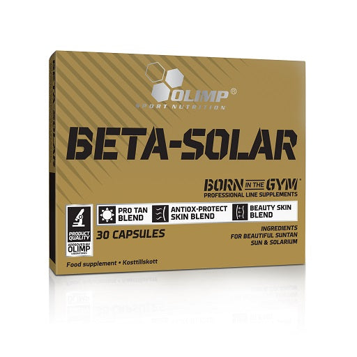 Olimp Beta Solar 30 Kapseln - SHOPOUTLET24. Der Protein und Supplement Dealer