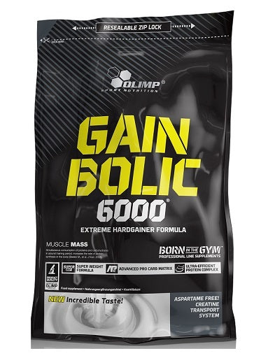 Olimp Gain Bolic 6000 - 1kg Schoko - SHOPOUTLET24. Der Protein und Supplement Dealer