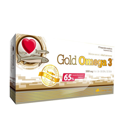 Olimp Omega 3 Gold Edition - 60 Kapsel - SHOPOUTLET24. Der Protein und Supplement Dealer