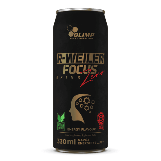 Olimp R-Weiler Focus Drink Zero 24 x 330ml - SHOPOUTLET24. Der Protein und Supplement Dealer
