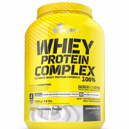 Olimp Whey Protein Complex 100% - 2,27kg - SHOPOUTLET24. Der Protein und Supplement Dealer
