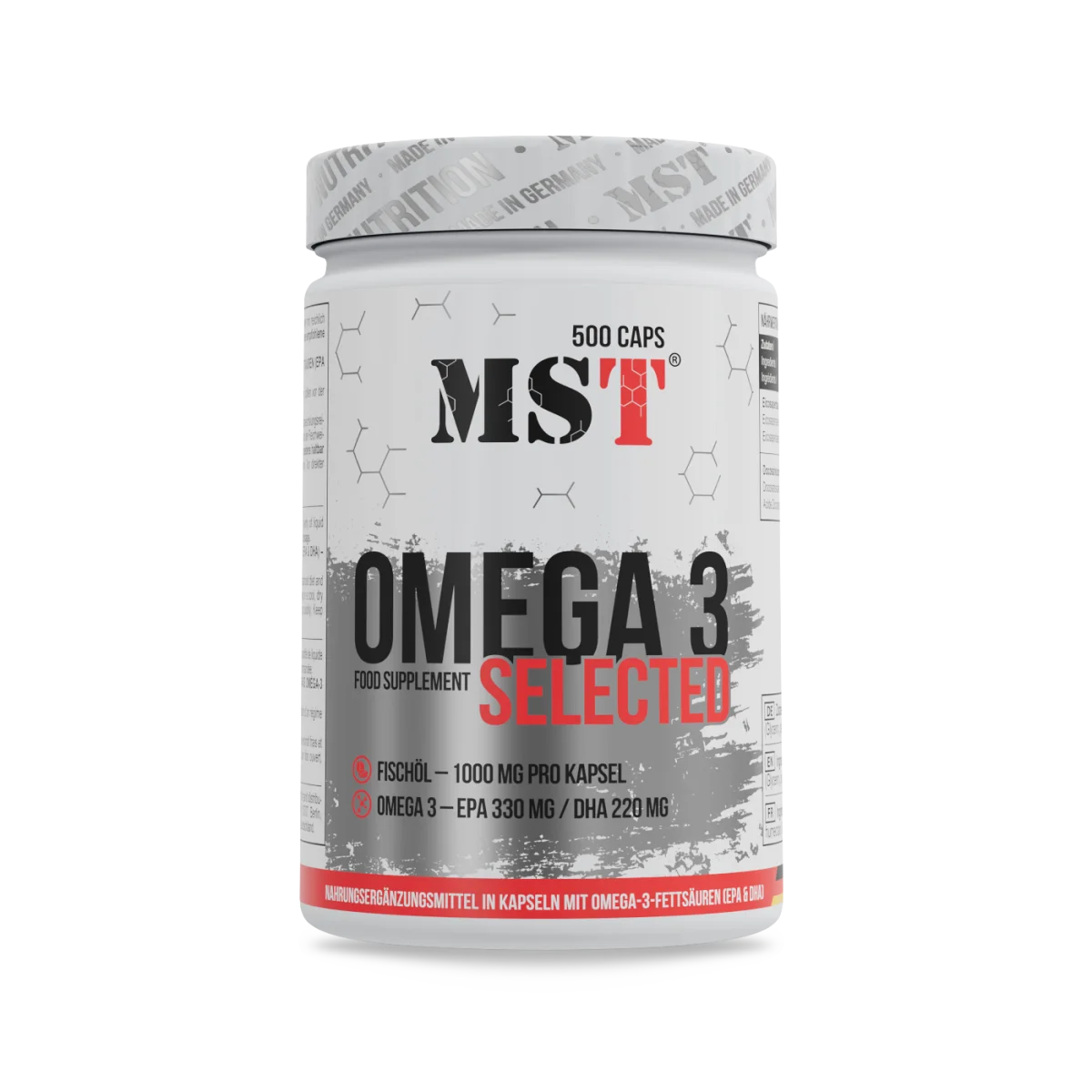 MST - Omega 3 Selected 500 Kapseln