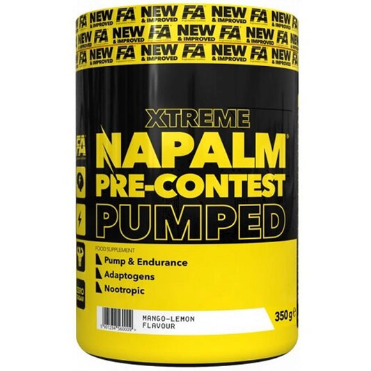 FA Nutrition Napalm PreContest Pumped PROBEN 10x17,5g MIX - SHOPOUTLET24. Der Protein und Supplement Dealer