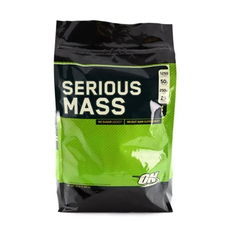 Optimum Nutrition Serious Mass 12lbs - SHOPOUTLET24. Der Protein und Supplement Dealer