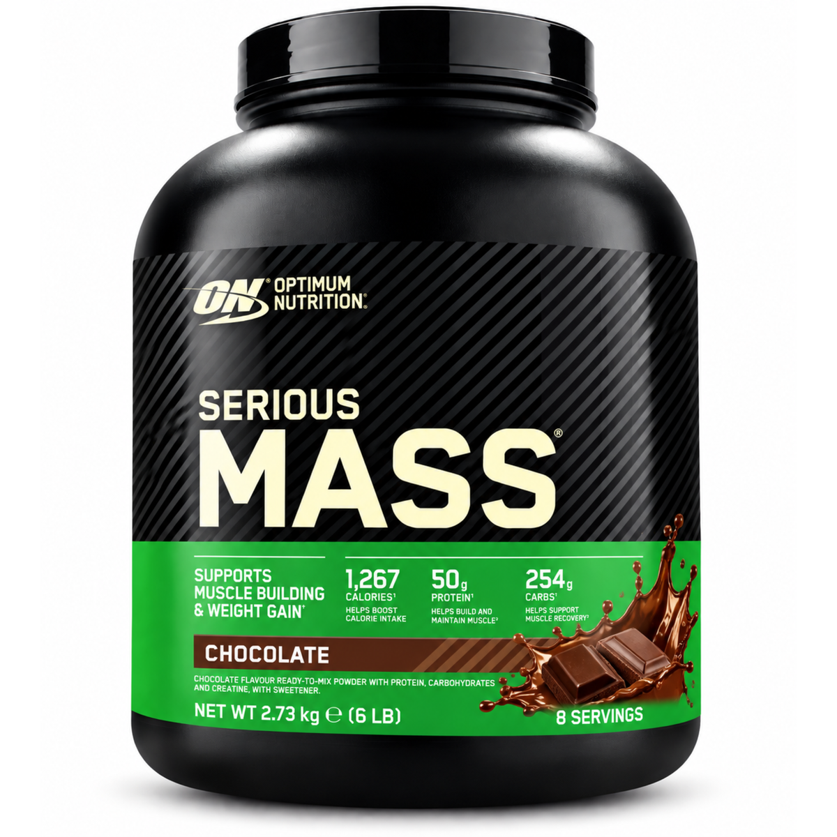 Optimum Nutrition Serious Mass 2727g - SHOPOUTLET24. Der Protein und Supplement Dealer