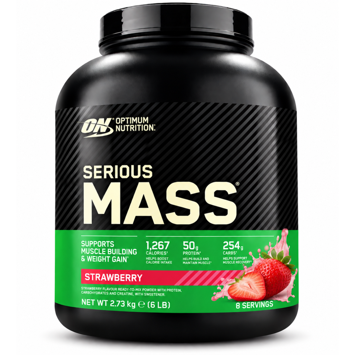 Optimum Nutrition Serious Mass 2727g - SHOPOUTLET24. Der Protein und Supplement Dealer