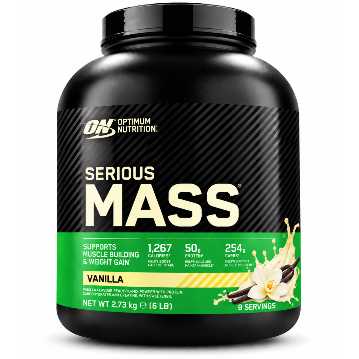 Optimum Nutrition Serious Mass 2727g - SHOPOUTLET24. Der Protein und Supplement Dealer