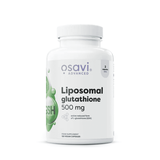 Osavi Liposomal Glutathione 500mg 60 Kapseln - SHOPOUTLET24. Der Protein und Supplement Dealer