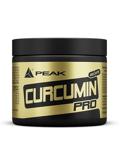 Peak Curcumin Pro 60 Kapseln - SHOPOUTLET24. Der Protein und Supplement Dealer