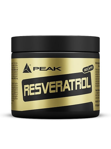 Peak Resveratrol 90 Kapseln - SHOPOUTLET24. Der Protein und Supplement Dealer