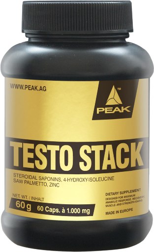Peak Testo Stack - 60 Kapseln - SHOPOUTLET24. Der Protein und Supplement Dealer