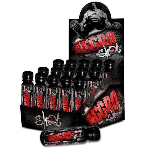 Peak Aggro-Shot 15x60ml - SHOPOUTLET24. Der Protein und Supplement Dealer