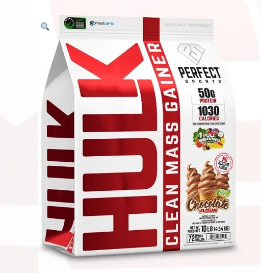 Perfect Sports Hulk Clean Mass Gainer - 4.54kg - SHOPOUTLET24. Der Protein und Supplement Dealer