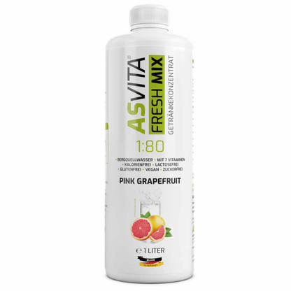 ASVita Fresh Mix Mineralgetränk 1/80 - 1L - SHOPOUTLET24. Der Protein und Supplement Dealer