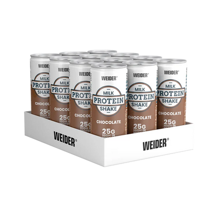 Weider Protein Milk Shake 12x250ml - SHOPOUTLET24. Der Protein und Supplement Dealer