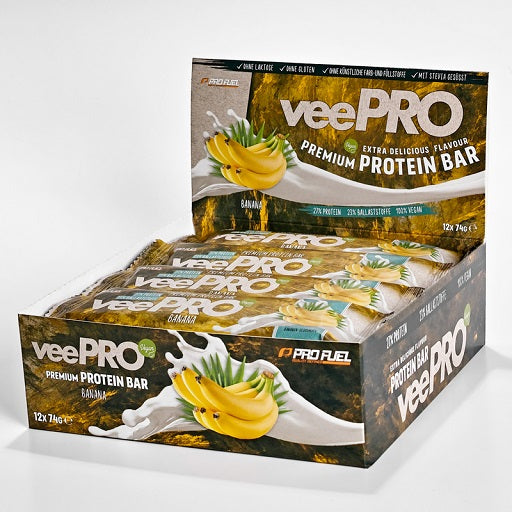 ProFuel veePRO Protein Riegel 12er Pack - SHOPOUTLET24. Der Protein und Supplement Dealer