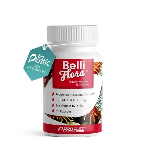 ProFuel BELLI FLORA® Kulturen-Komplex 90 Kapseln - SHOPOUTLET24. Der Protein und Supplement Dealer