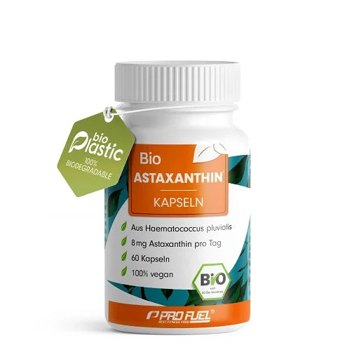 ProFuel Bio Astaxanthin Algamo® Astaxanthin 60 Kapseln - SHOPOUTLET24. Der Protein und Supplement Dealer