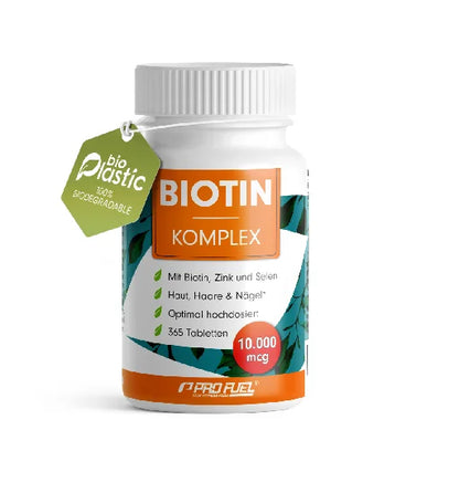 ProFuel BIOTIN Komplex 365 Tabletten - SHOPOUTLET24. Der Protein und Supplement Dealer