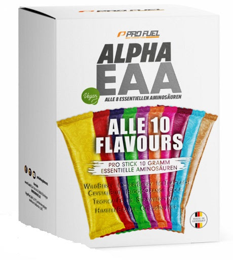 ProFuel ALPHA.EAA ProbePack 10x14g - SHOPOUTLET24. Der Protein und Supplement Dealer
