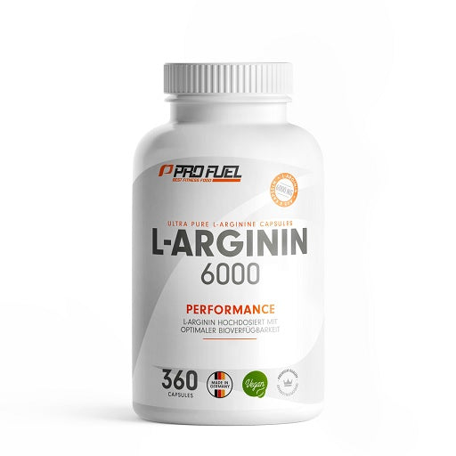 ProFuel L-Arginin 6000 360 Kapseln - SHOPOUTLET24. Der Protein und Supplement Dealer