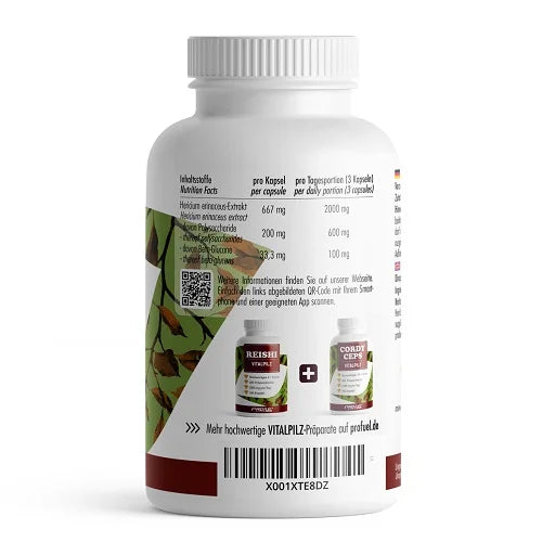 ProFuel Lion's Mane Vitalpilz 180 Kapseln - SHOPOUTLET24. Der Protein und Supplement Dealer